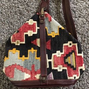 Hand made convertible back pack from Turkey
